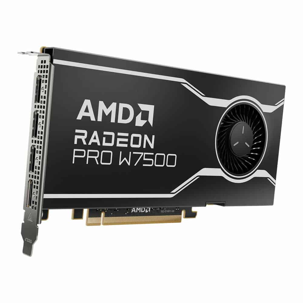 (image for) AMD Radeon PRO W7500 8GB RDNA3 Workstation Graphics Card